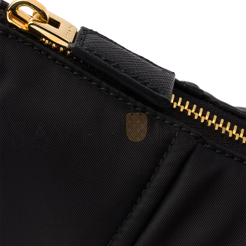 PRADA DEMI-LUNE RE-NYLON SHOULDER BAG 1BH222 (30*13.5*6cm) PRADA DEMI-LUNE RE-NYLON SHOULDER BAG 1BH222 (30*13.5*6cm)